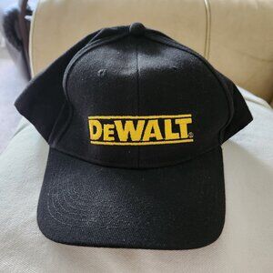 $ DEWALT Logo Snapback Hat – Black & Yellow